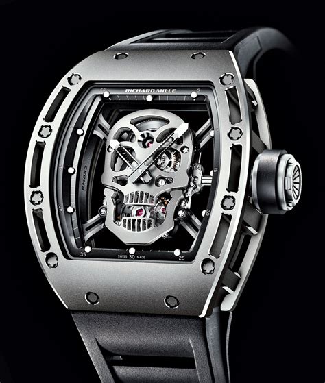 richard mille prijs skull|Richard Mille skull watch price.